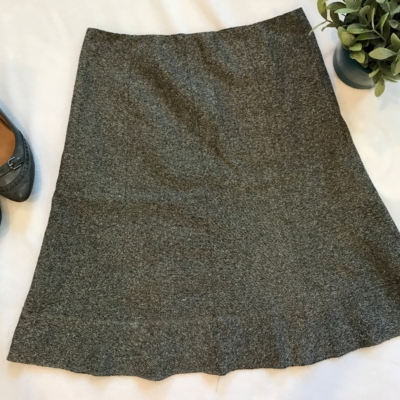 Cynthia Steffe Dresses & Skirts - Grey Heathered Flare Business Work Skirt